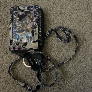 Vera Bradley Wallet and Matching Lanyard